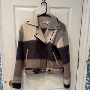 Lovers + Friends Colorblock Charlie Moto Jacket